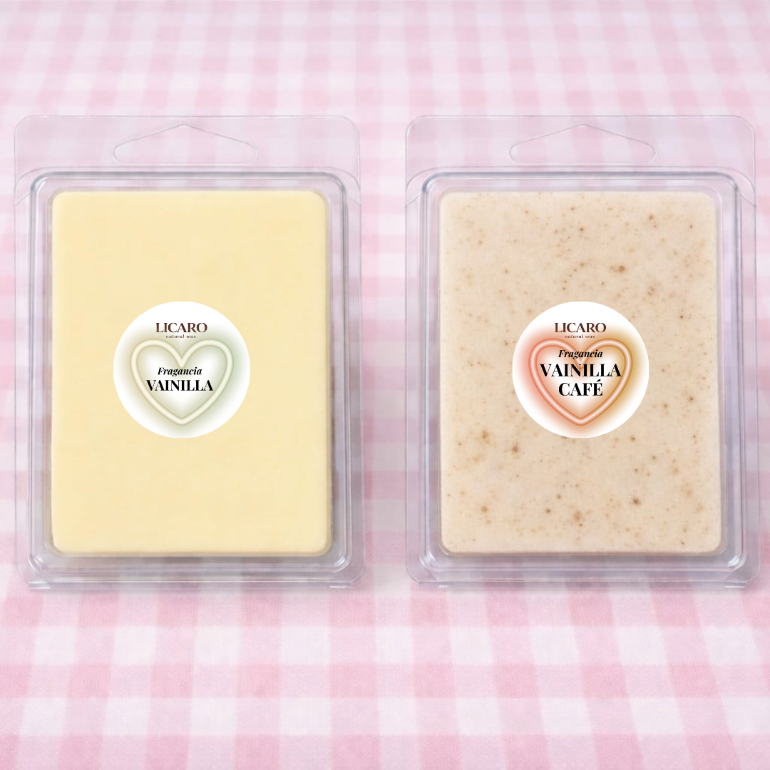 Pack 2 Wax Melts Vainilla Mood – Vainilla y Vainilla Café | LICAROMA