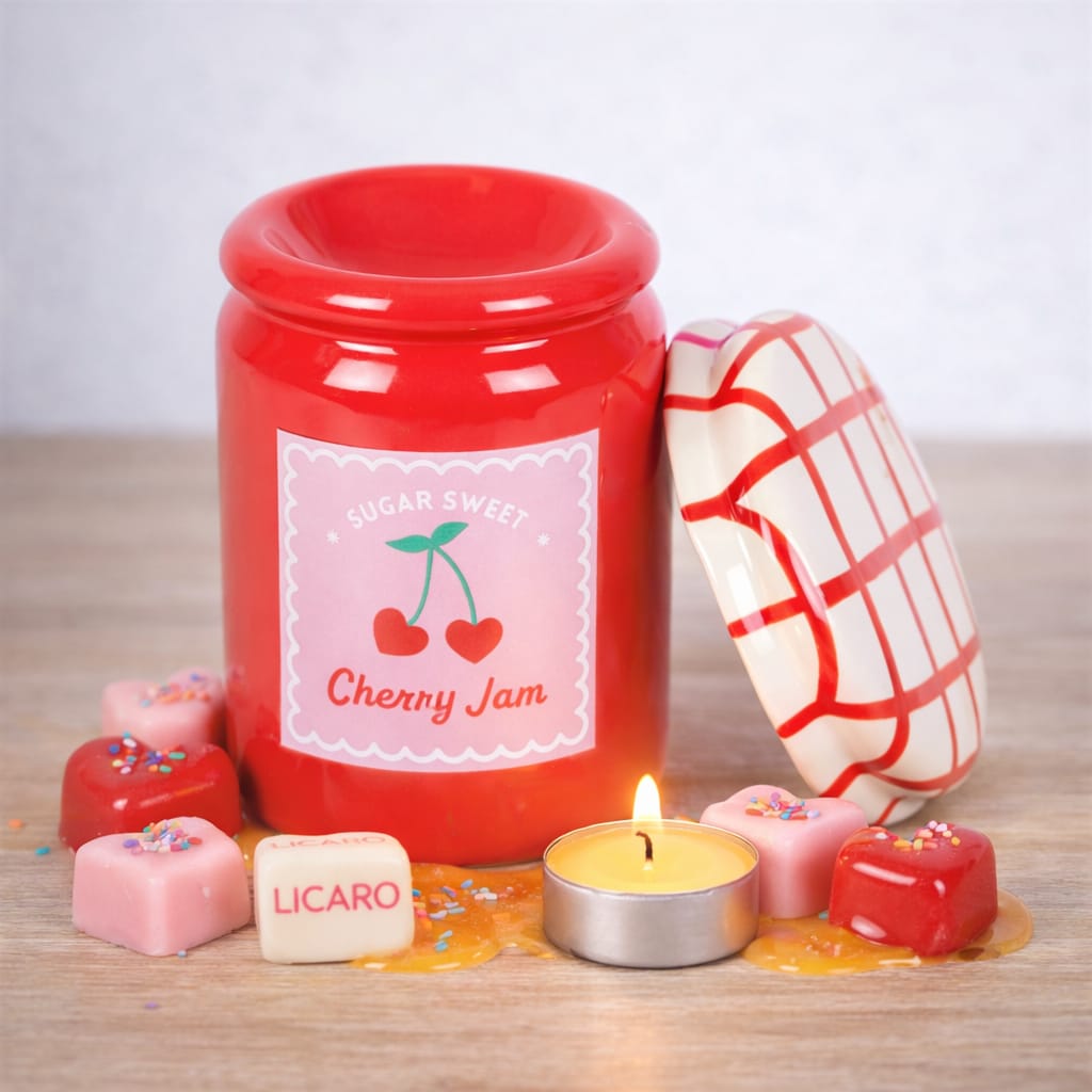 🍒 Quemador de Cera Cherry Jam para Wax Melts | LICAROMA