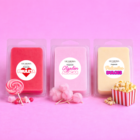 Pack 3 Wax Melts Best Seller LICAROMA