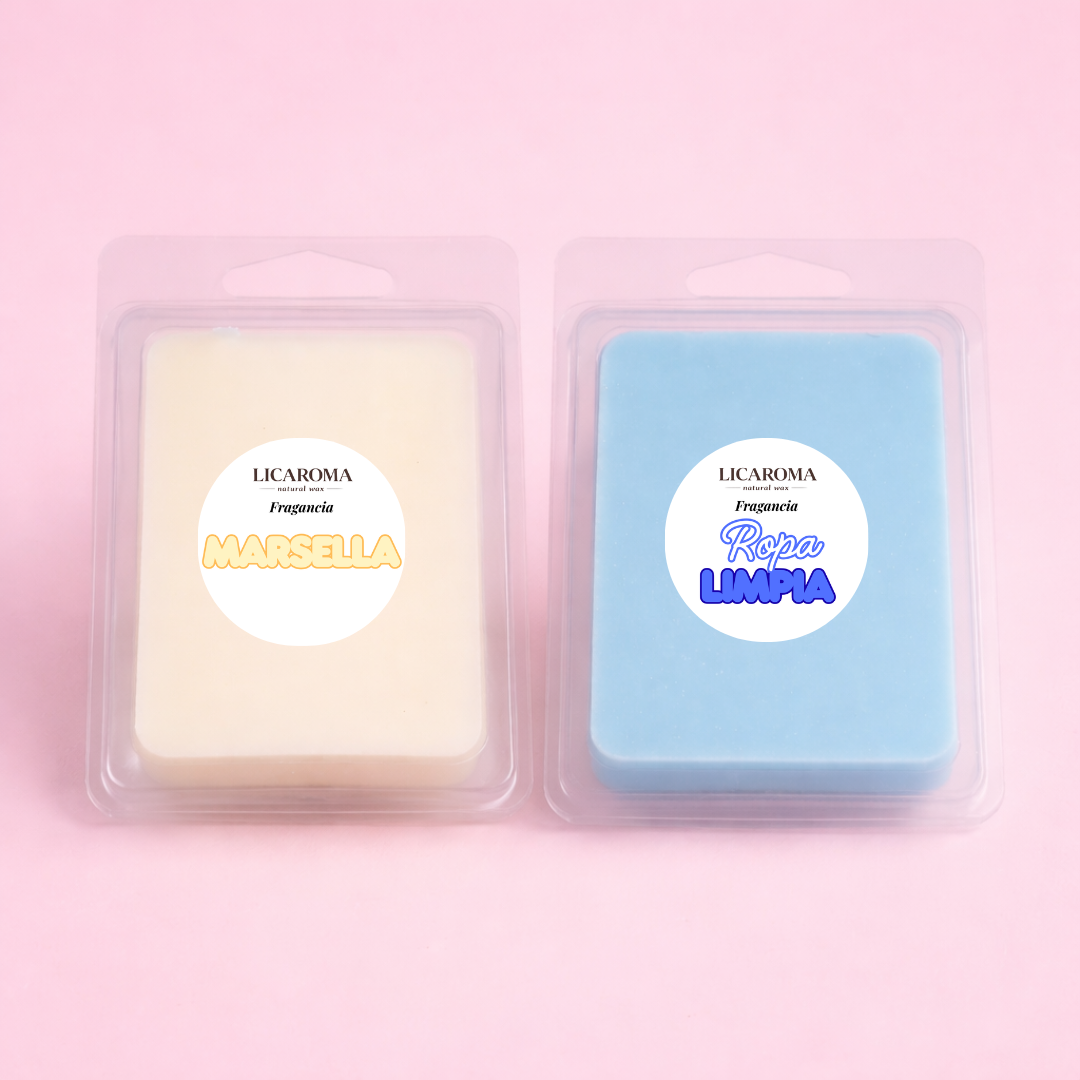 Pack 2 Wax Melts Como una Patena| LICAROMA