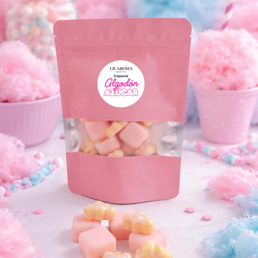 Wax Melts de Algodón de Azúcar – Aroma Dulce y Cremoso | LICAROMA