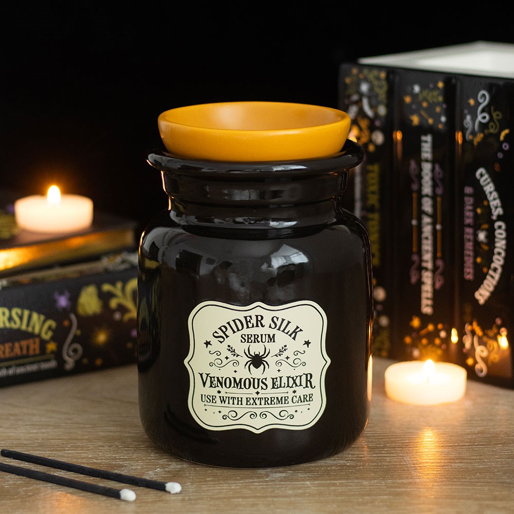 Quemador de Wax Melts Bote Pócima Negro