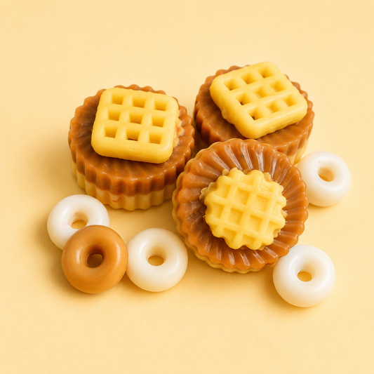 Wax Melt Caramelo y Banana | Aroma Gourmand Cremoso | LICAROMA