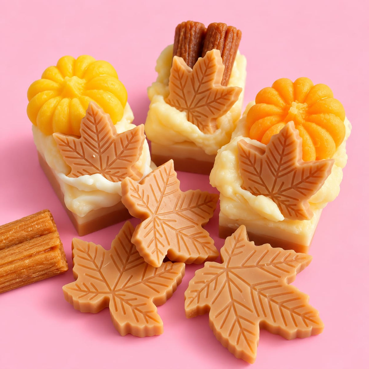 Pastelitos Pumpkin Spice | Wax Melts de Calabaza Especiada