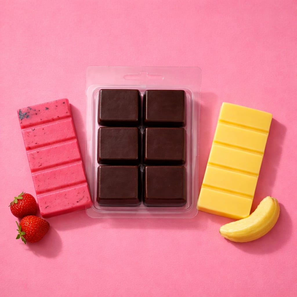 Wax Melt Fondue Chocolate + Fresa + Plátano | LICAROMA