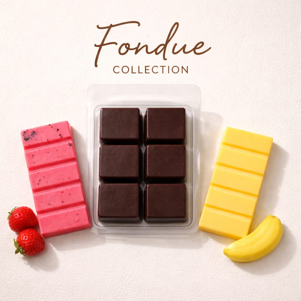 Wax Melt Fondue Chocolate + Fresa + Plátano | LICAROMA