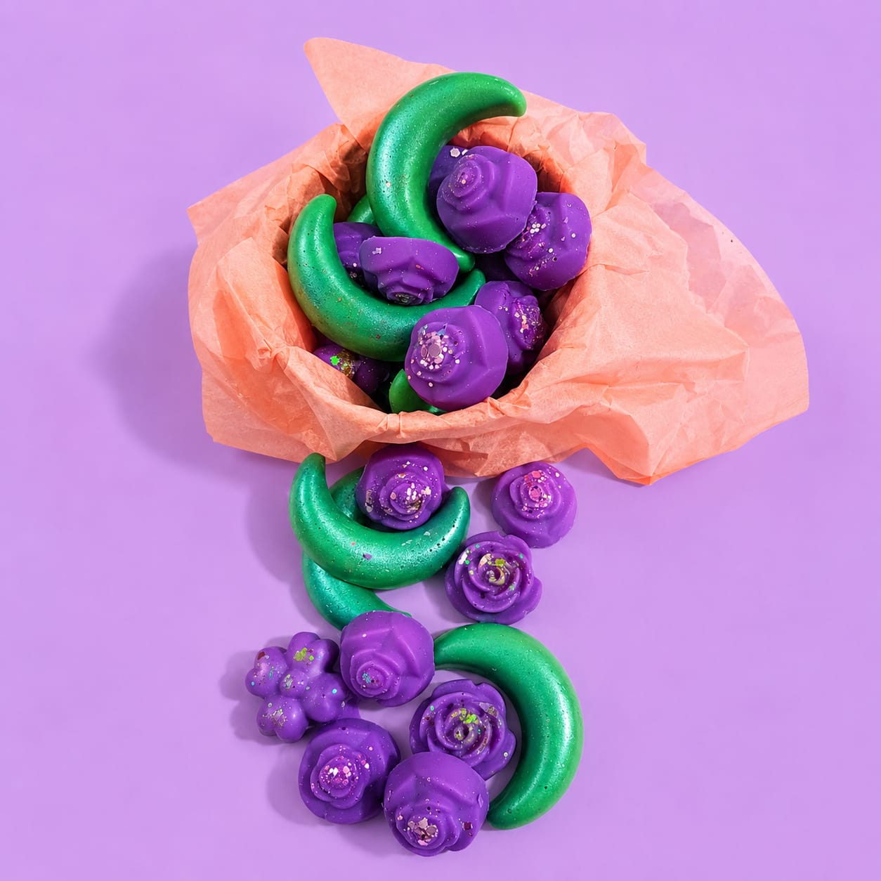 Wax Melts Campanitas Lilas | Cera de Soja Artesanal – LICAROMA
