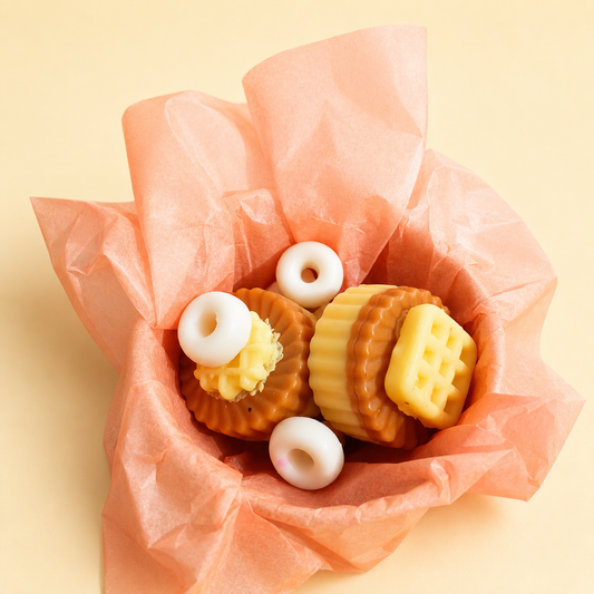 Wax Melt Caramelo y Banana | Aroma Gourmand Cremoso | LICAROMA