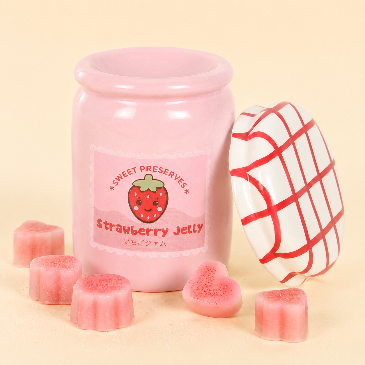 Quemador Wax Melts Strawberry Jelly | LICAROMA