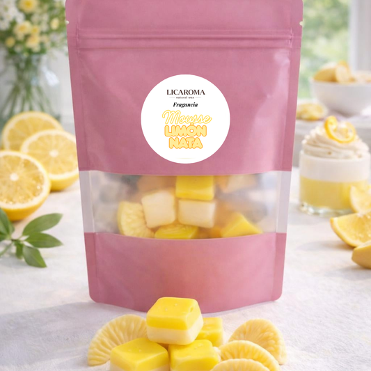 Wax Melts de Mousse de Limón y Nata – Aroma Dulce y Cremoso | LICAROMA