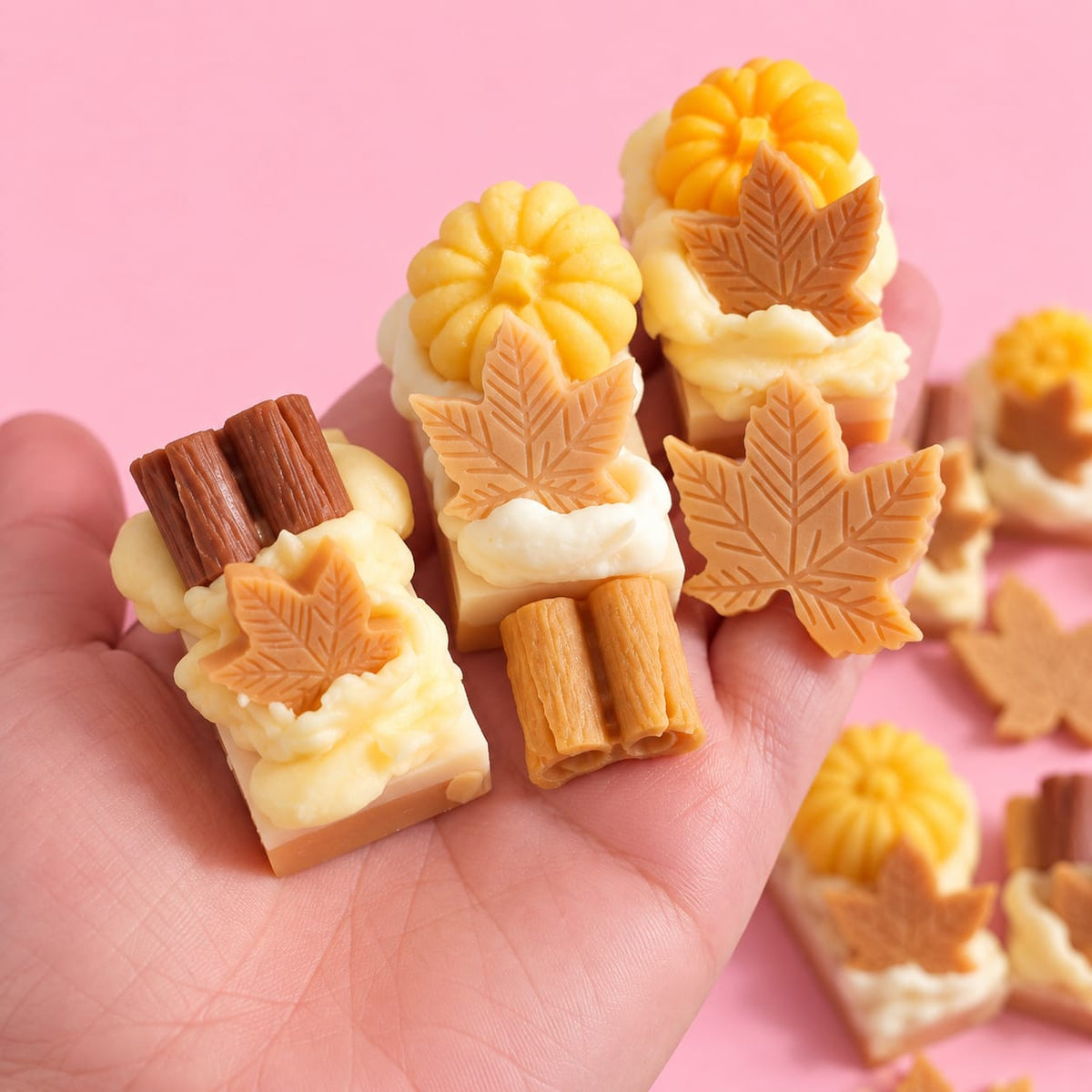 Pastelitos Pumpkin Spice | Wax Melts de Calabaza Especiada