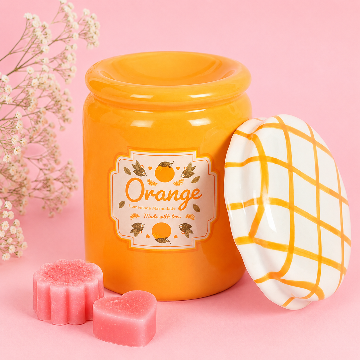 Quemador Wax Melts Mermelada Naranja | LICAROMA