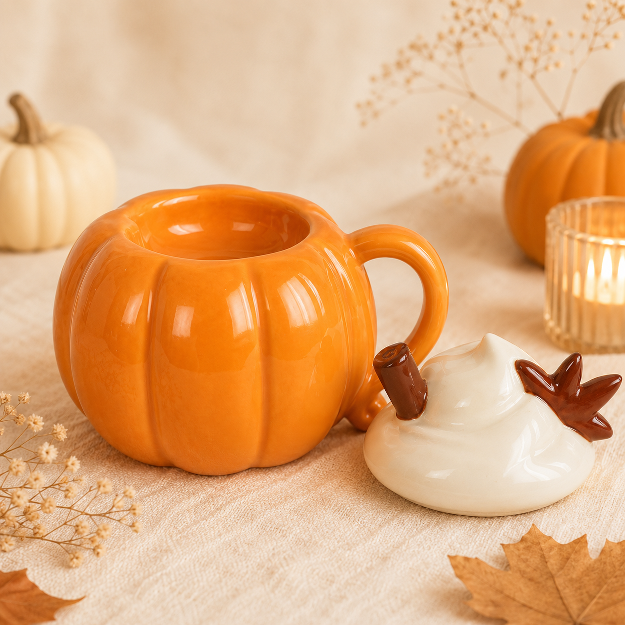 Quemador de Wax Melts Calabaza Canela
