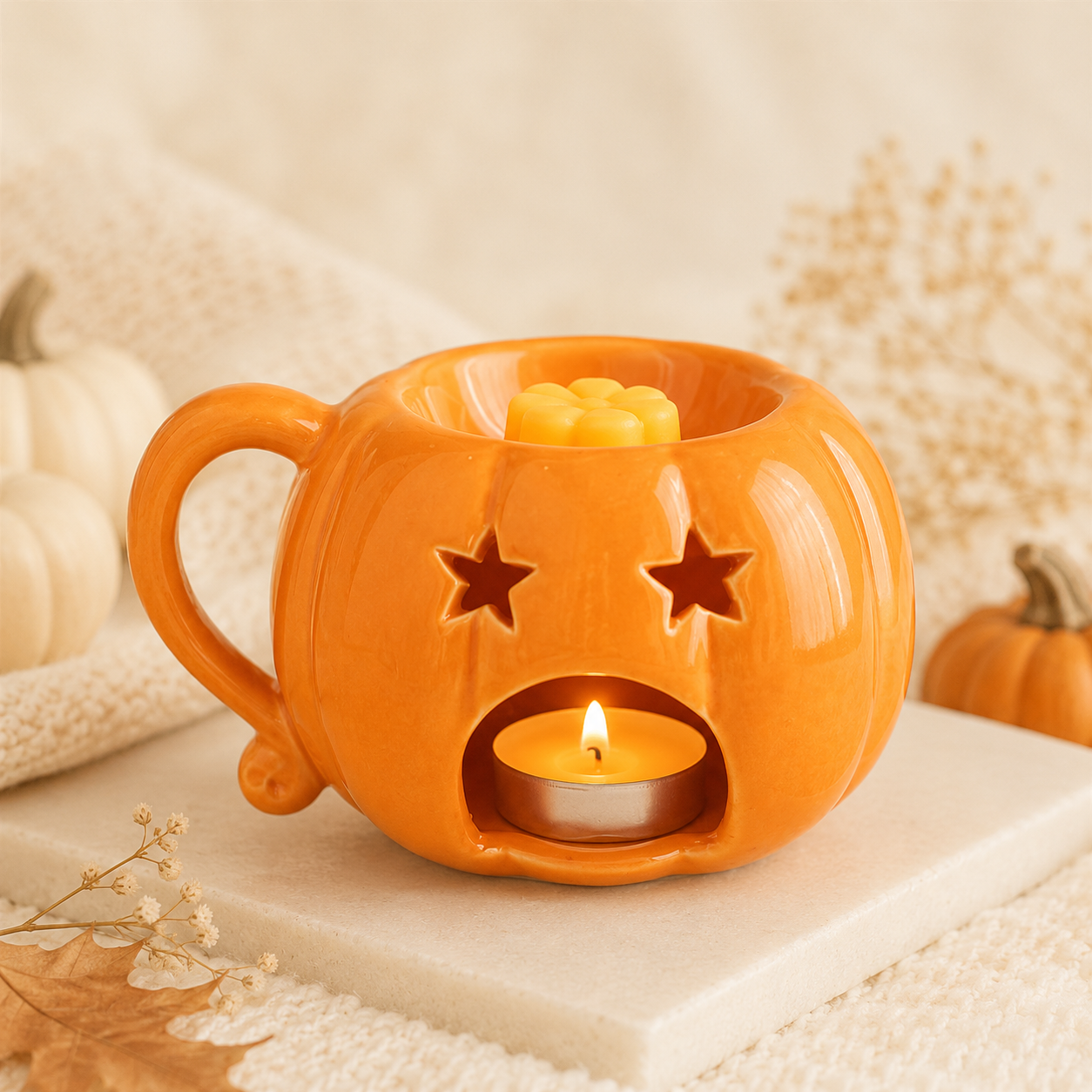 Quemador de Wax Melts Calabaza Canela
