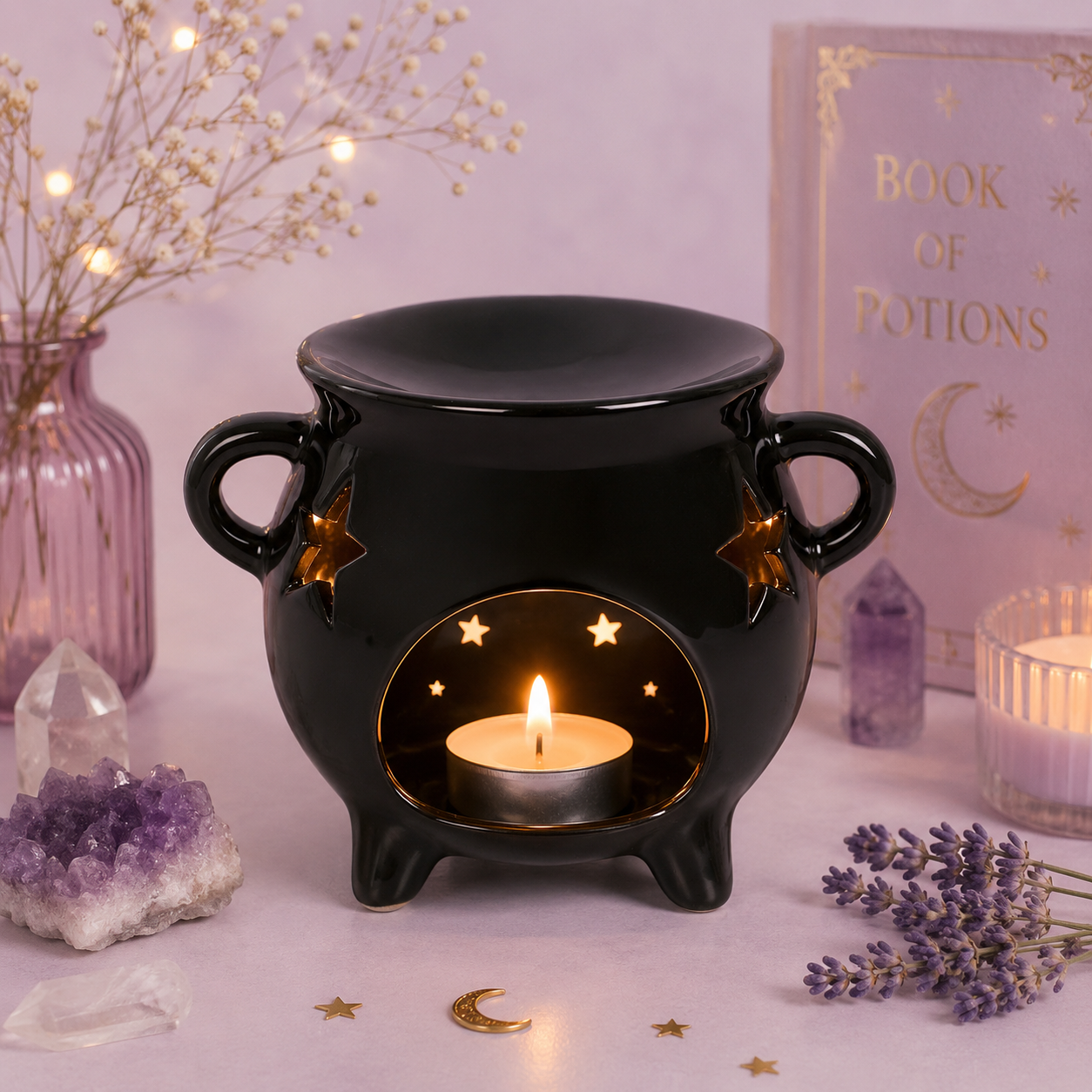 Quemador de Wax Melts Caldero Mágico