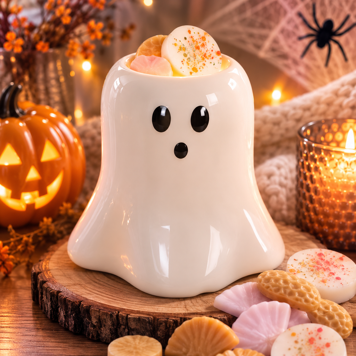 Quemador de Cera Boo Fantasmita 👻