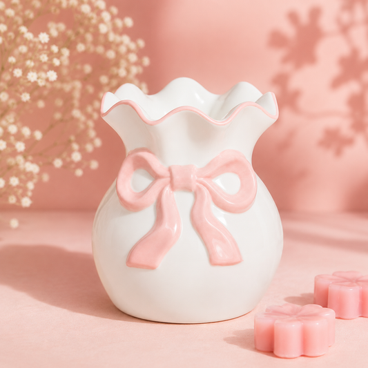 Quemador Wax Melts Lazo Rosa | LICAROMA