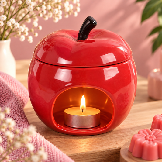 Quemador Manzana Roja Jugosa 🍎 | Wax Melts y Aromas
