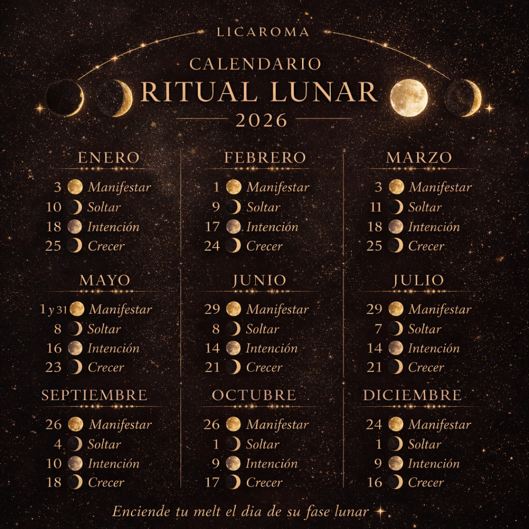 Colección Ritual Lunar — Wax Melts Energéticos